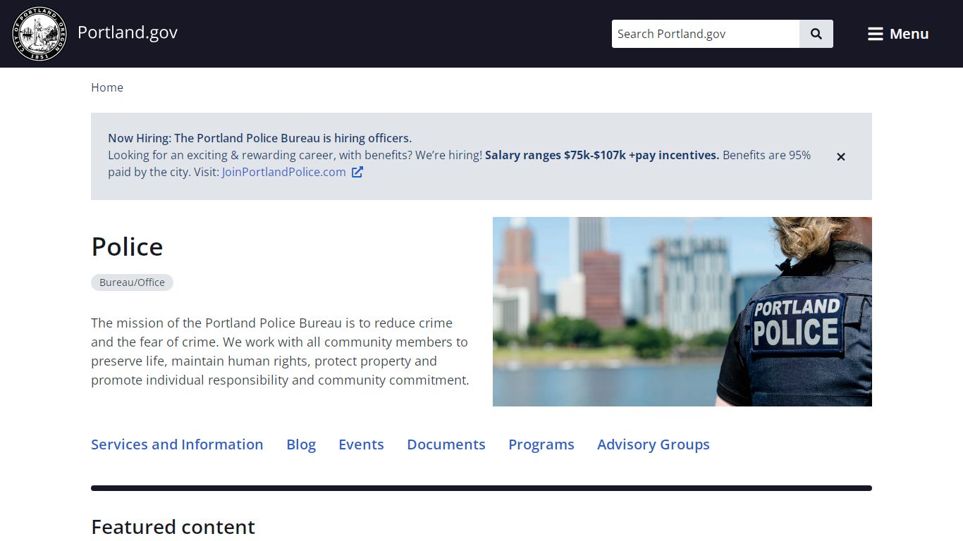 Police | Portland.gov